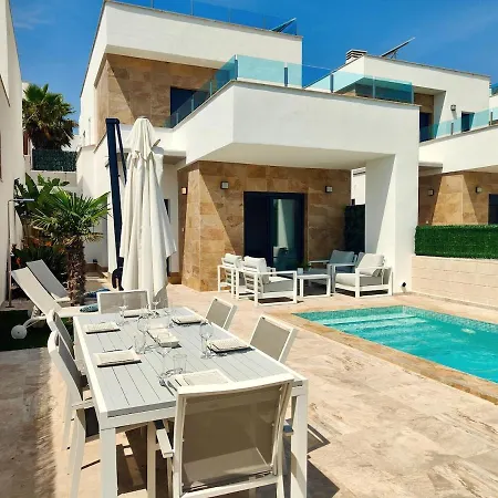With Rooftop & Hot Tub, Panoramic View Polop de la Marina